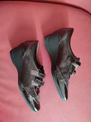 Boxer Soft leather anatomical shoes size 38 like new, dark brown