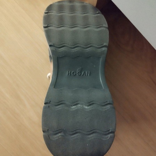 Hogan athletic shoes like new, size 36, gray pink