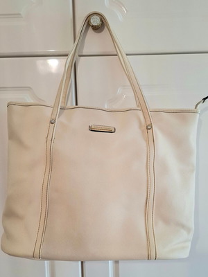 Fullah Sugah beige shoulder tote bag used
