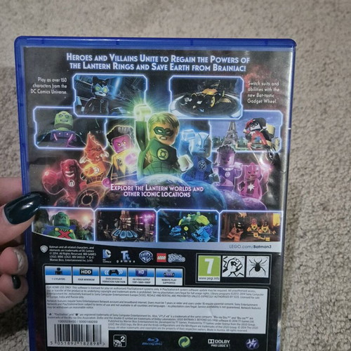 Batman 3 Beyond Gotham used for PlayStation 4
