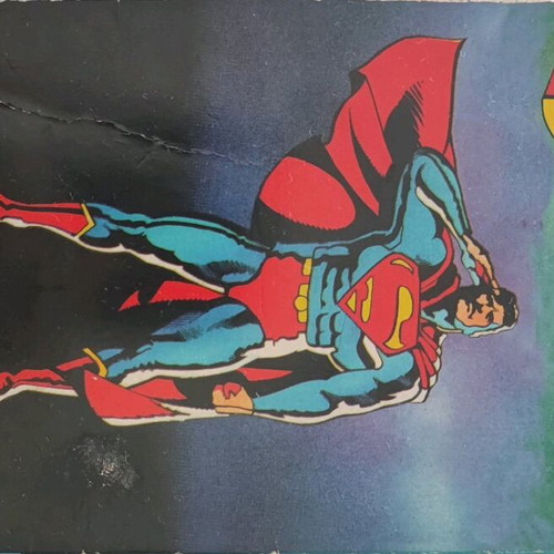 Superman Raks vintage VHS tape used collectible