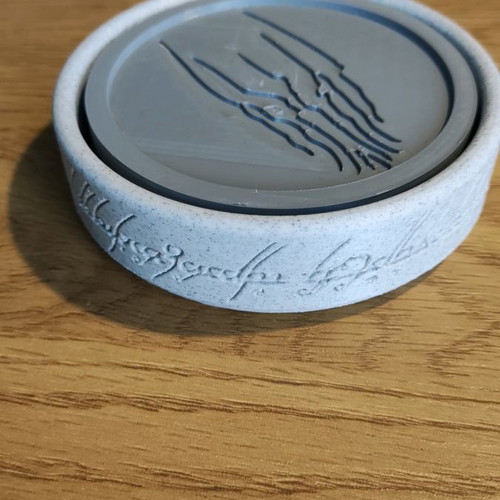 Σετ σουβέρ Lord of the Rings 3d printed, καινούργιο