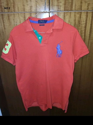 Ralph Lauren polo shirt new, size S, orange