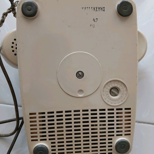 Siemens vintage rotary dial telephone used