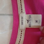 Hollister unisex surfer cut short sleeve shirt like new, pink