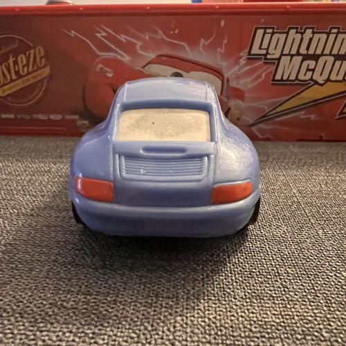 Mattel Disney Pixar Cars Sally 10cm toy car preowned with turning mechanism