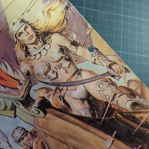 Conan the Barbarian No 5 comic magazine used, Greek edition 1985