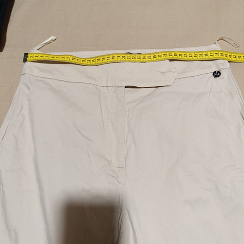 Pants used, beige, size L 40 12