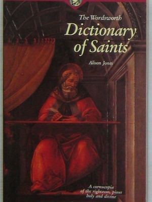 The Wordsworth Dictionary of Saints καινούργιο με εικονογράφηση