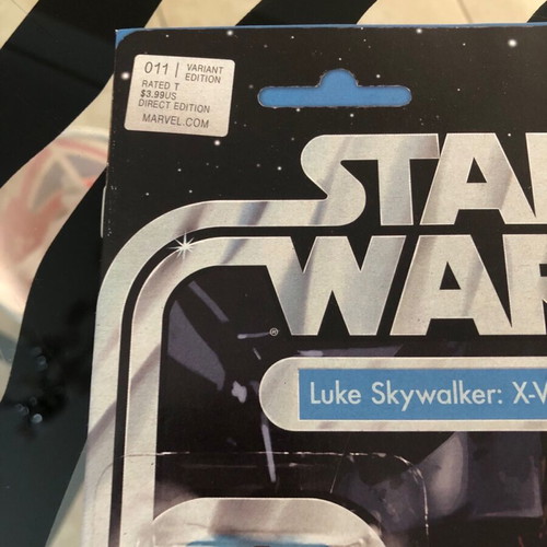 Star Wars 11 Luke X-Wing Pilot Figure Variant Cover new Marvel Comics 2015