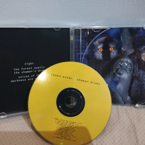 James Asher Shaman Drums CD used, electronic
