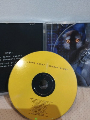James Asher Shaman Drums CD used, electronic