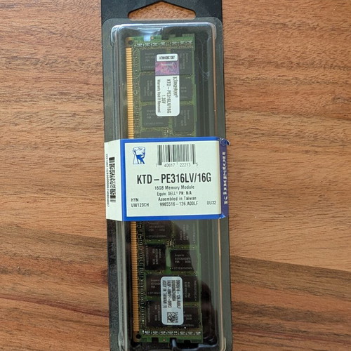 Kingston KTD-PE316LV/16G 16GB DDR3L RAM sealed