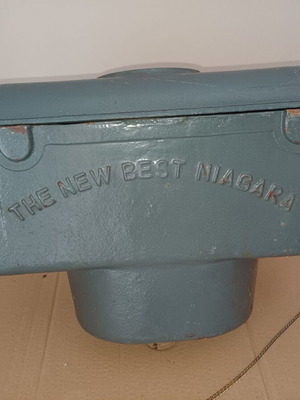 Μαντεμένιο καζανάκι "THE NEW BEST NIAGARA" μεταχειρισμένο, vintage ρετρό