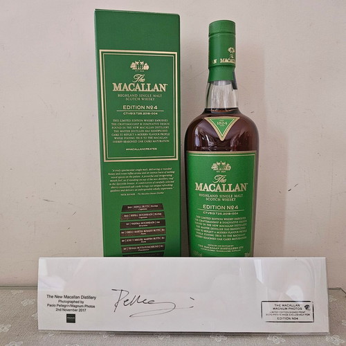 Macallan Edition No4 with Paolo Pellegrin photo, new