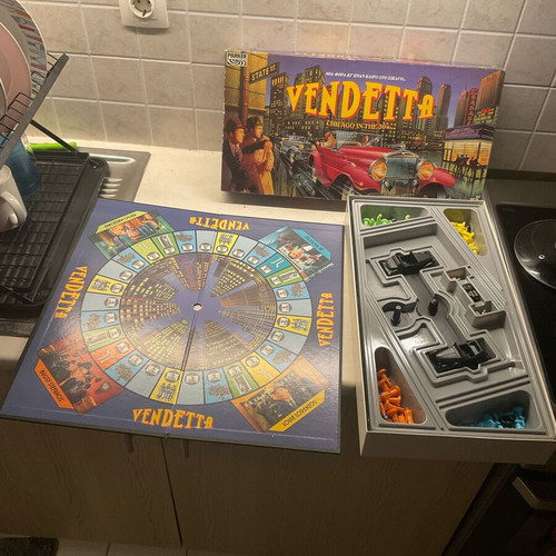 Vendeta El Greco board game used