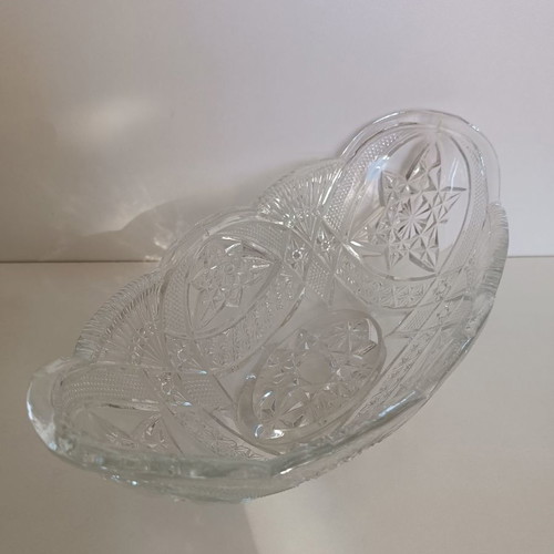Fruit bowl with designs new, dimensions 32 x 12 x 17 cm