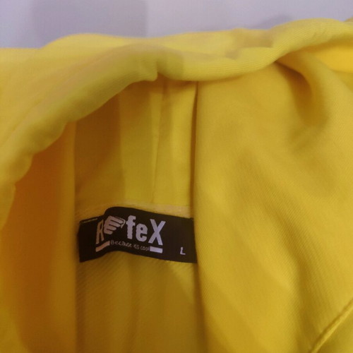 Yellow tracksuit like new, size Large