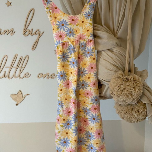 Zara summer jumpsuit like new, colorful, size 98 cm, 3 years