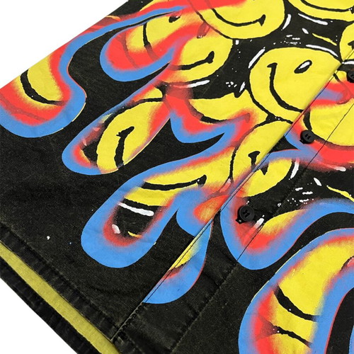 Chinatownmarket men's shirt used, colorful, size L