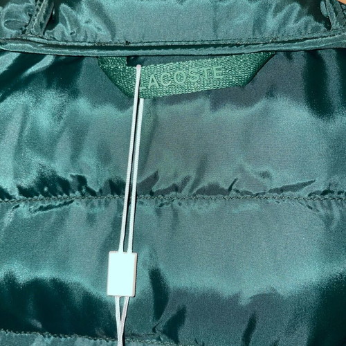 Lacoste jacket windbreaker new, green, size M