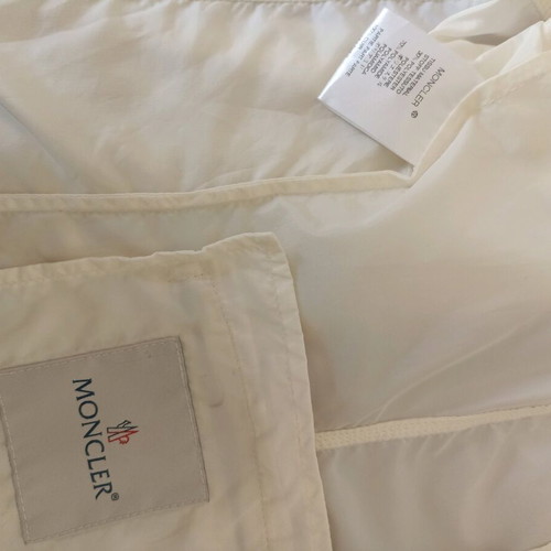 Moncler women's jacket used, white, size M