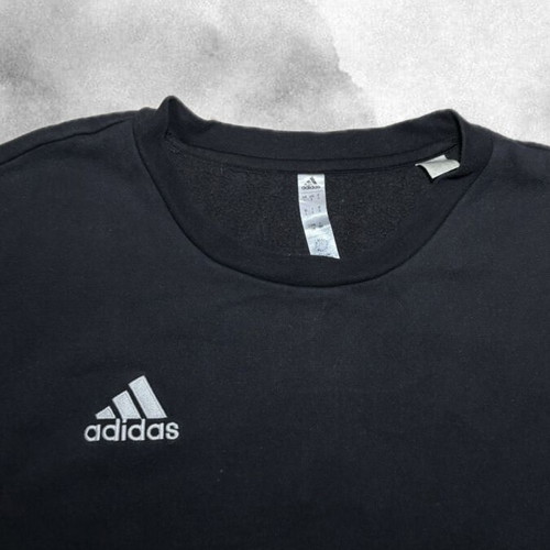 Adidas Essential Black Crewneck Sweatshirt size L like new