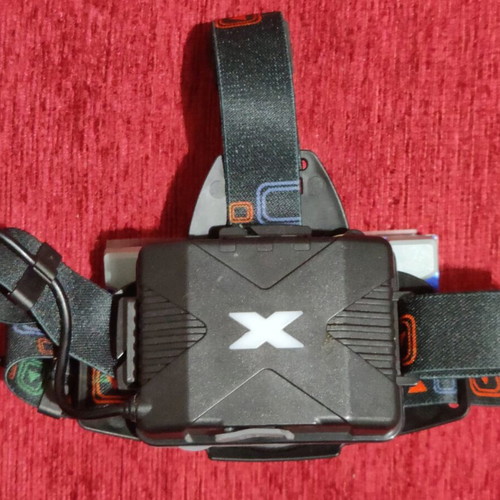 W608 20W Headlamp new with 3 UltraFire 18650 batteries