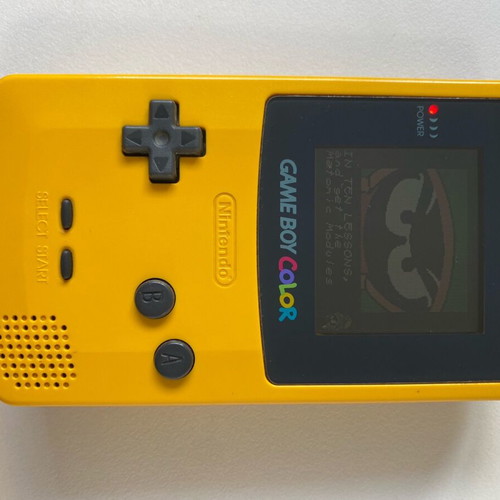 Nintendo Game Boy Color употребяван с Looney Tunes Martian Alert пълен