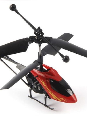 Mini RC High Speed Remote Control Helicopter with LED Lights like new