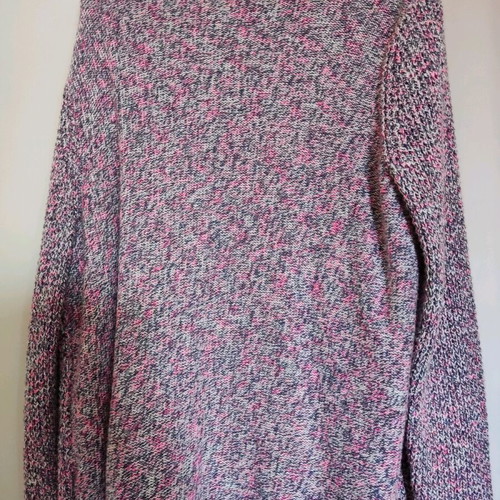 Cardigan XL with multicolor knit like new