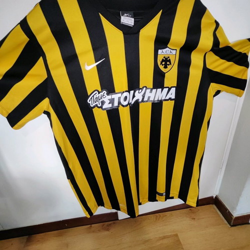 AEK 2015-16 Home Jersey Buonanotte used, size XXL