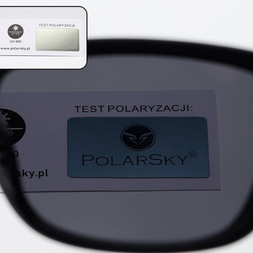 PolarSky Polarized Sports Sunglasses New Black Grey