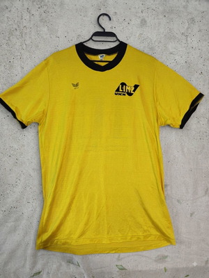 Erima Linz UKH football jersey yellow-black number 10 XL