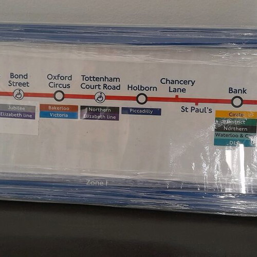 London Metro Line new, collectible decoration