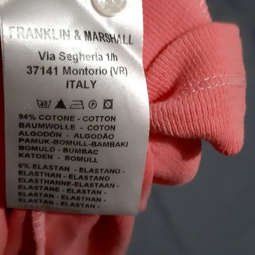 Franklin & Marshall cotton sleeveless top medium pink like new
