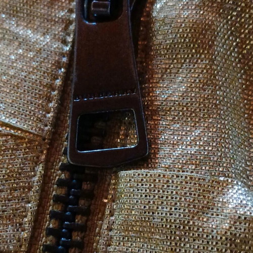 Burberry dress new, yellow-gold metallic, size IT42