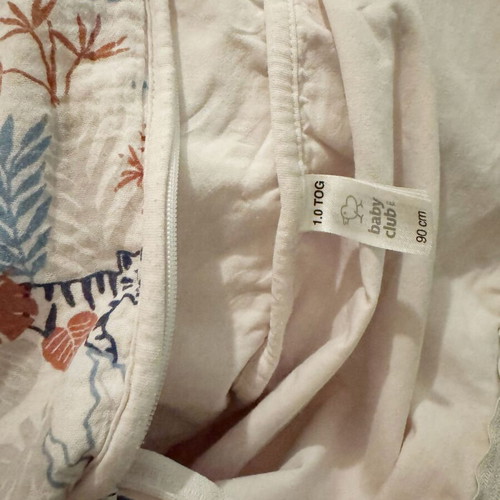 C&A Baby Sleeping Bag used, 90 centimeters, 100% cotton