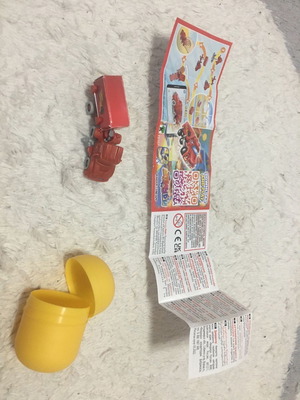 Kinder miniature toys used