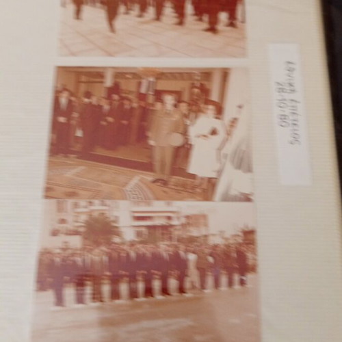 Photographic album of military unit 1980 used with 52 photos