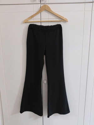 Women's black flare pants like new
