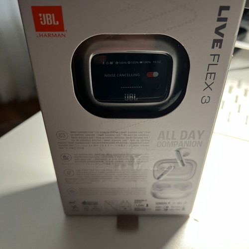 JBL Live Flex 3 earbuds new, factory sealed