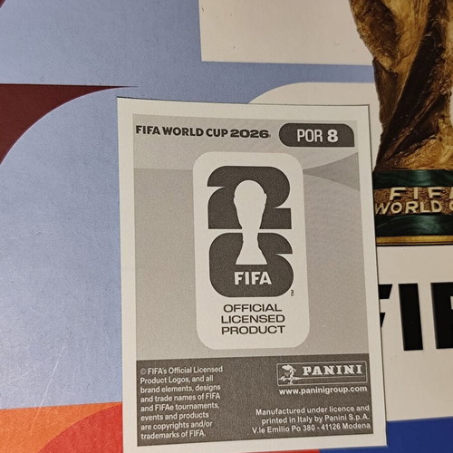Goncalo Inacio World Cup 2026 Panini sticker new