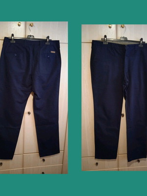 Παντελόνι καλοκαιρινό μέγεθος 50 μπλε σαν καινούργιο