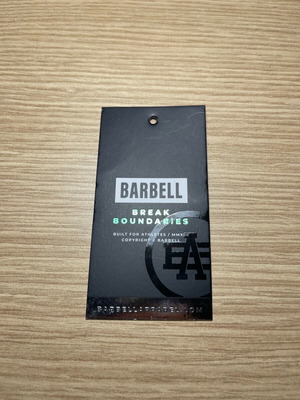 Συλλεκτικό καρτελάκι Barbell καινούργιο