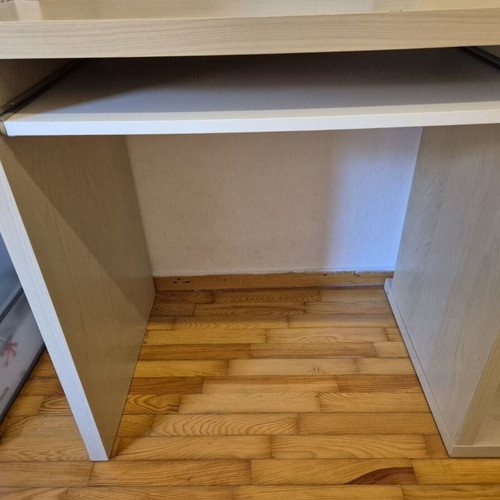 IKEA Micke Desk with Shelves and Magnetic Board used