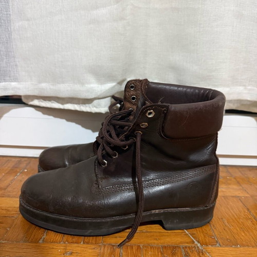 Texter leather ankle boot used, brown, size 41