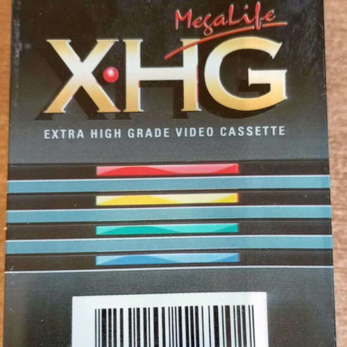 Philips Megalife XHG EC45 video cassette tape new