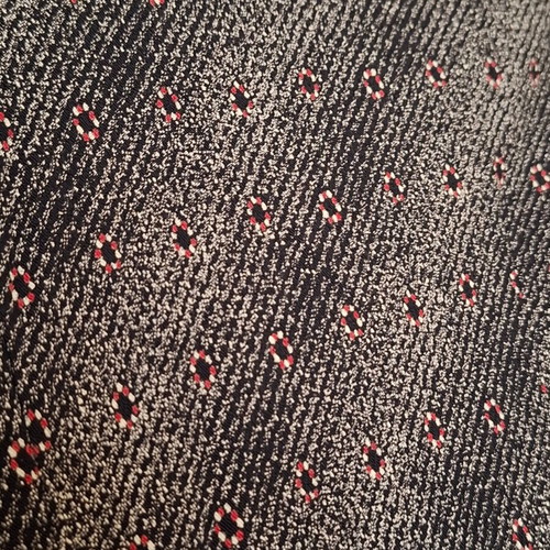 Women's romantic dress like new, gray and red, size S