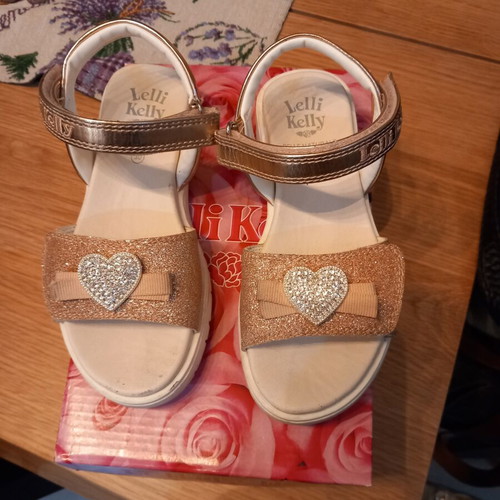 Lelli Kelly sandals used, size 30, pink gold